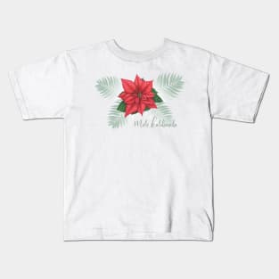 Local Wahine Mele Kalikimaka Kids T-Shirt